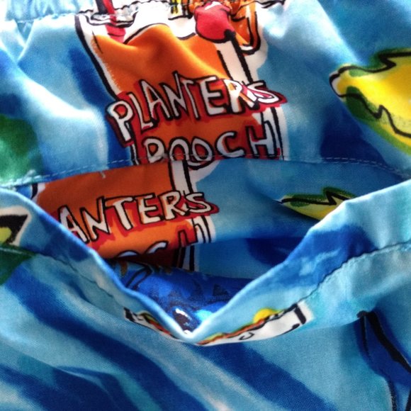 BIG DOGS Swim Trunks Men's M Multicolor Happy Hour Dog Mesh Drawstring Pockets - Picture 7 of 15